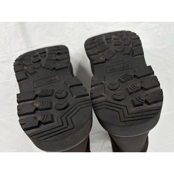 Wolverine Floorhand Waterproof 10” Wellington Men’s 13 EW Soft Toe Leather Brown - Picture 15 of 16